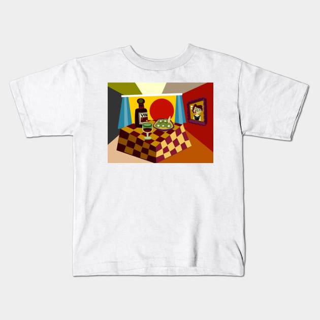 Still Life Kids T-Shirt by soniapascual